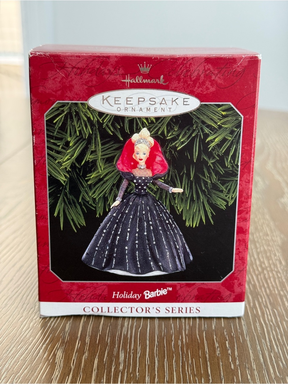 Hallmark 1998 Holiday Barbie Christmas Ornament Novelty Collectible